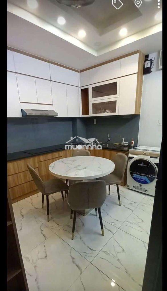 Chung cư mới đẹp dt 50m2 full nội thất  trần quang  điệu q3 - 4