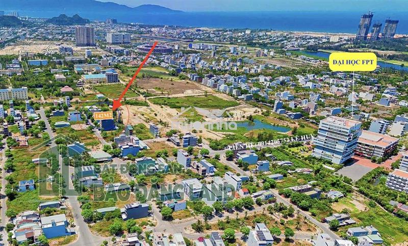 Bán đất 142,5m2 ngang 6m, cách đại học fpt 200m, giá bán: 4,7 tỷ