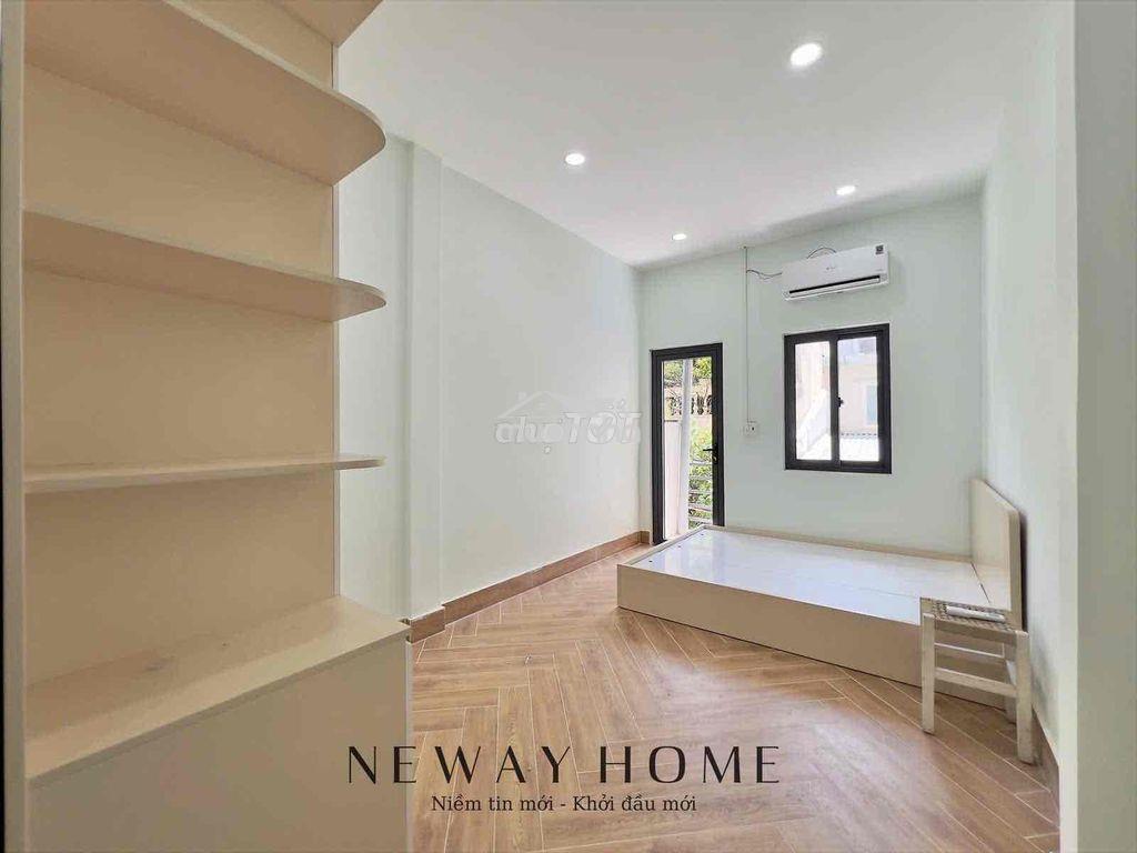 Studio bancon/cửa sổ tách bếp_nhà mới _full nội thất sát quận 1 - 3