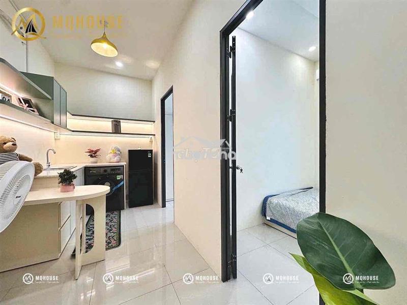 2pn - 1 phòng khách rộng full nội thất 45m2