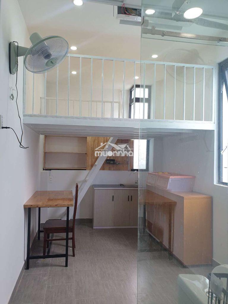 Cho thuê phòng trọ 12m², có gác, giờ giấc tự do, đủ nội thất cơ bản