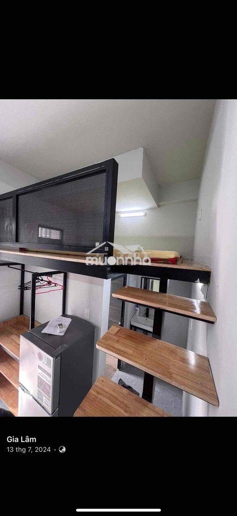 Cho thuê gác có ban công sẵn nội thất ngay âu dương lân quận 8 - 3