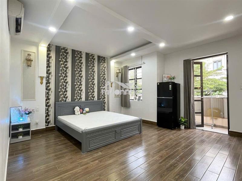 Căn hộ dịch vụ giá tốt cityland - full nội thất - ban công