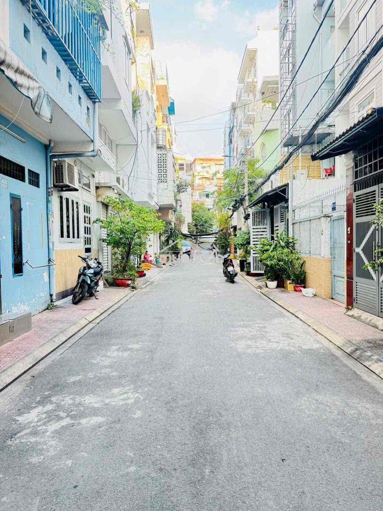Bán nhà hẻm 4m lê văn sỹ quận 3 dt 4m x 10m 2 tầng giá 7 tỷ tl