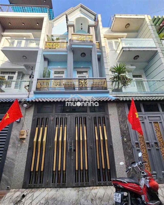Nhà đẹp hẻm xe hơi phan huy ích (4x15m) - 3 phòng ngủ 4wc giá 15tr