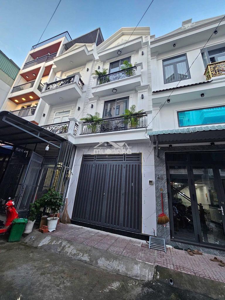 Cho thuê nhà 3 lầu đẹp đường hẻm lớn 7m phường tân chánh hiệp quận 12