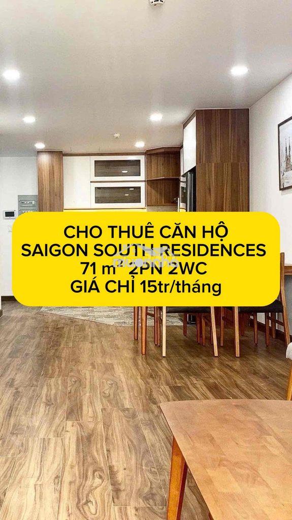 Cho thuê căn hộ saigon south residences khu vực nhà bè quận 7