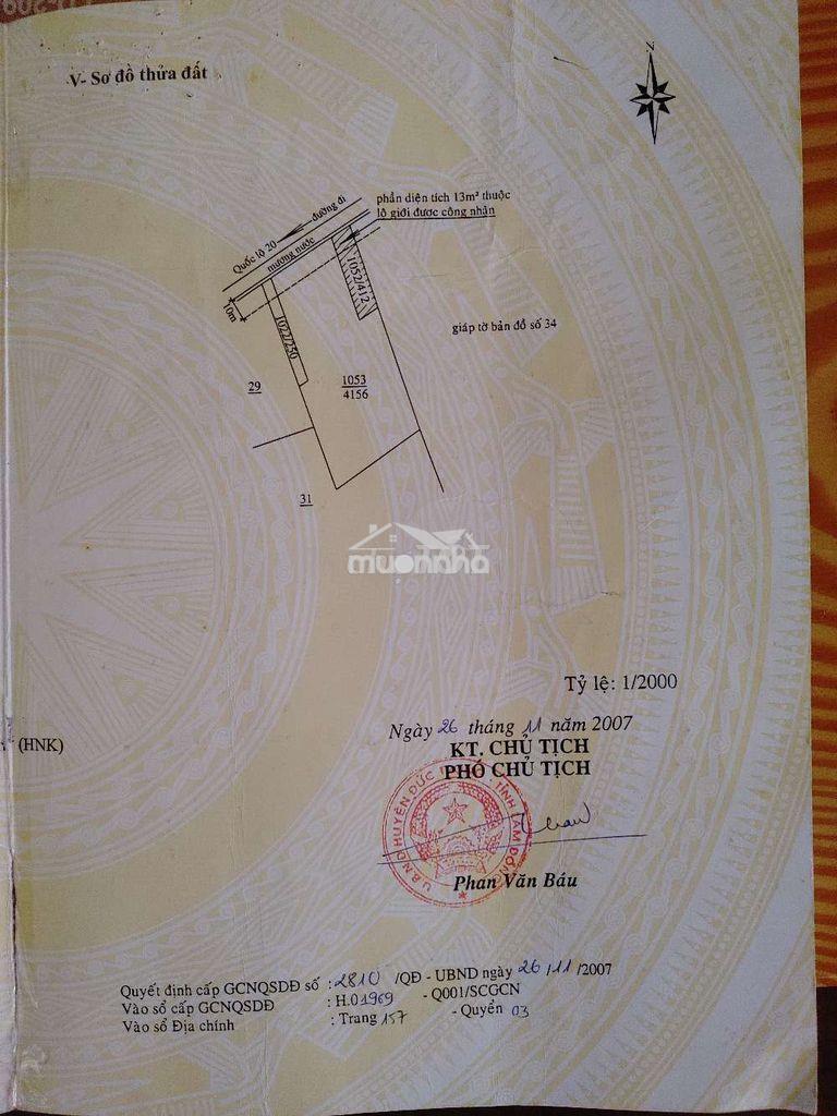 Bán đất mặt tiền - 2
