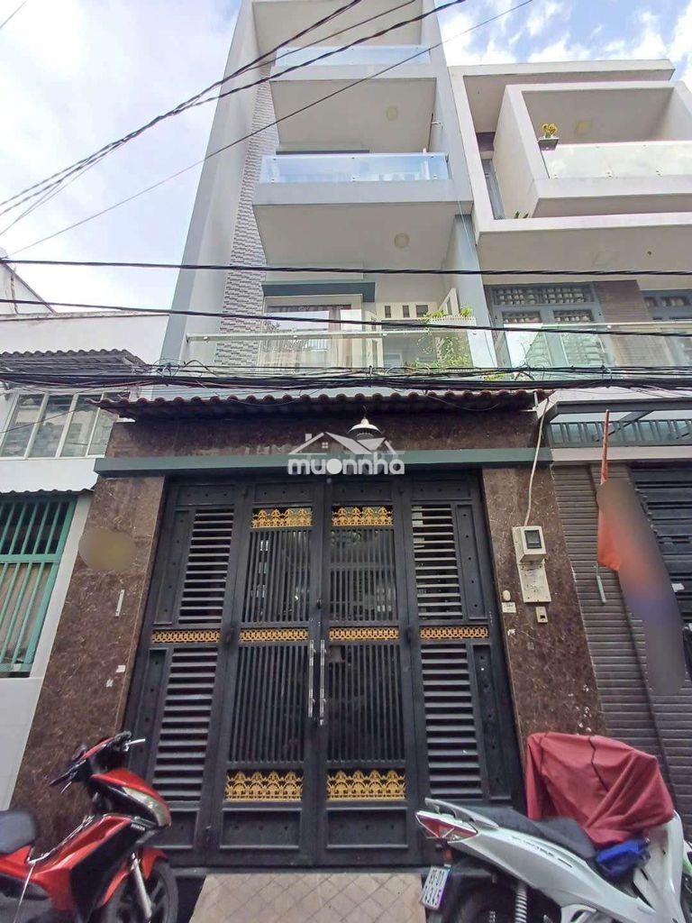 ✅Nhà mới đẹp 1trệt 2lầu sân thượng 4pn 4wc hẻm xe hơi lê văn quới