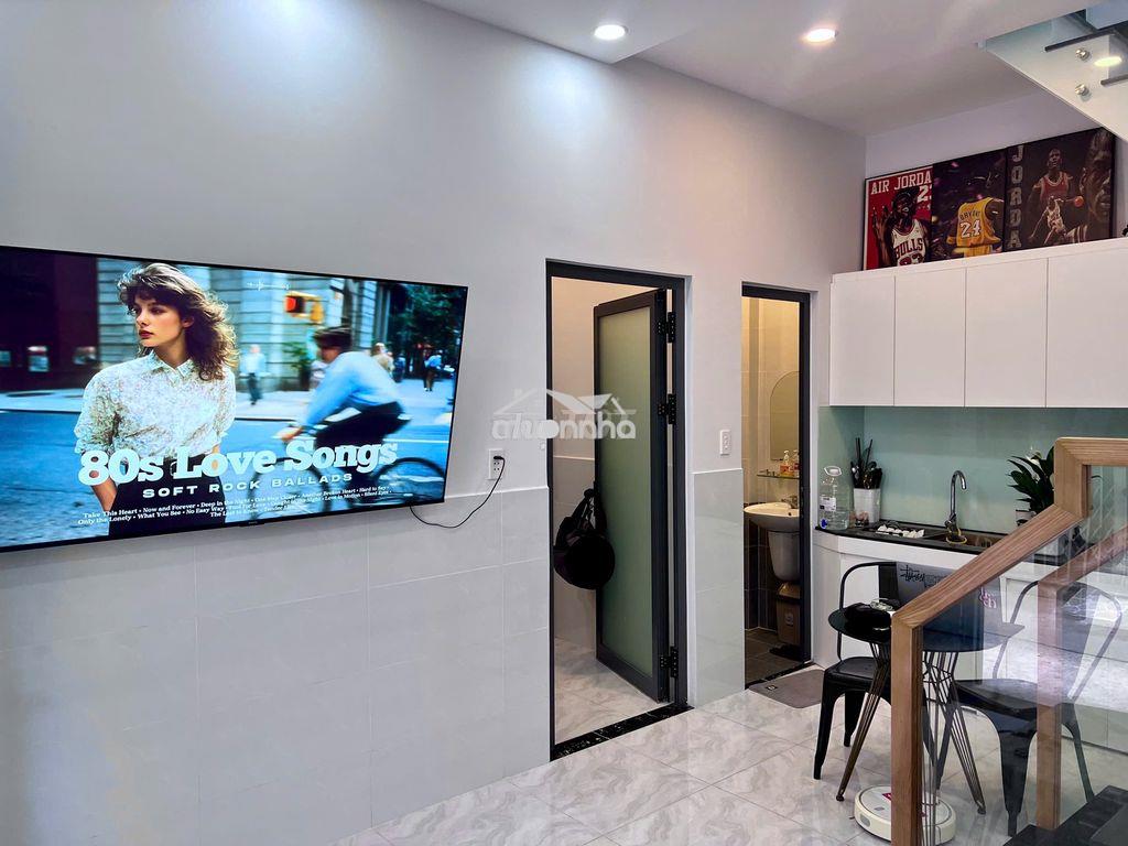 Nhà đẹp, hẻm 55 thành mỹ - 5.2 x 5.4m (1 lầu, 2pn, 2wc) - 4.7 tỷ (tl) - 2