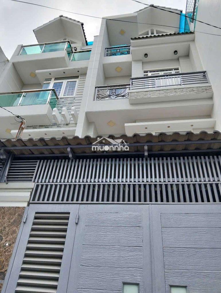 Nhà mới 4.5x17  hẻm xe tải 1 trục 7m phan huy ích p12 gò vấp 