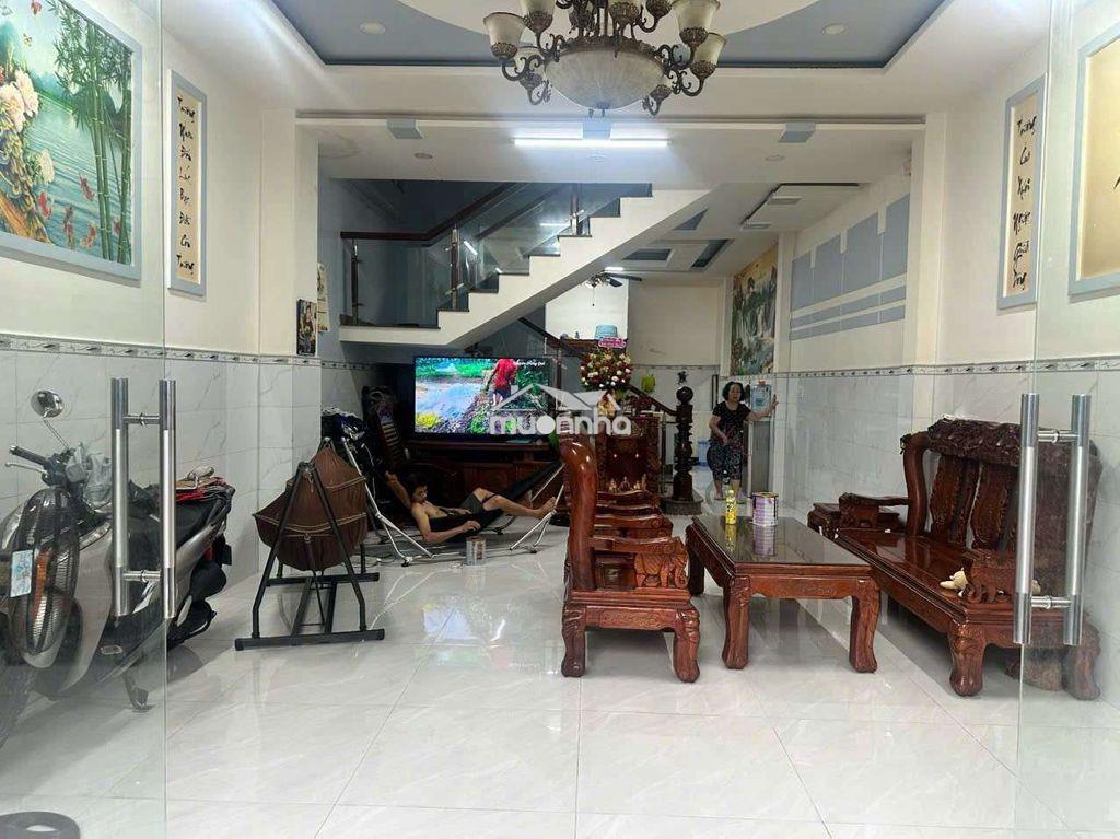 Cần cho thuê nhà pttn q12 .dt 5 x20 .1 trệt 2 lầu 4pn 4ws giá 14 triệu - 3