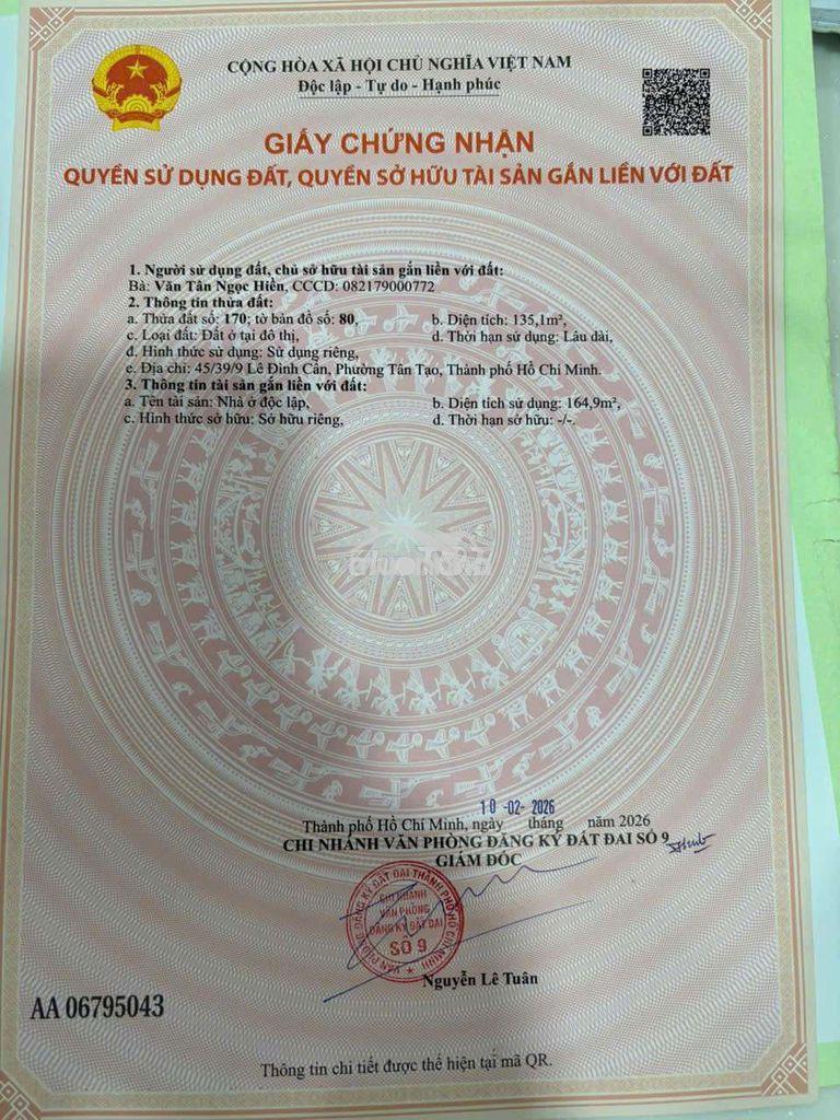 Nhà hẻm lê đình cẩn
