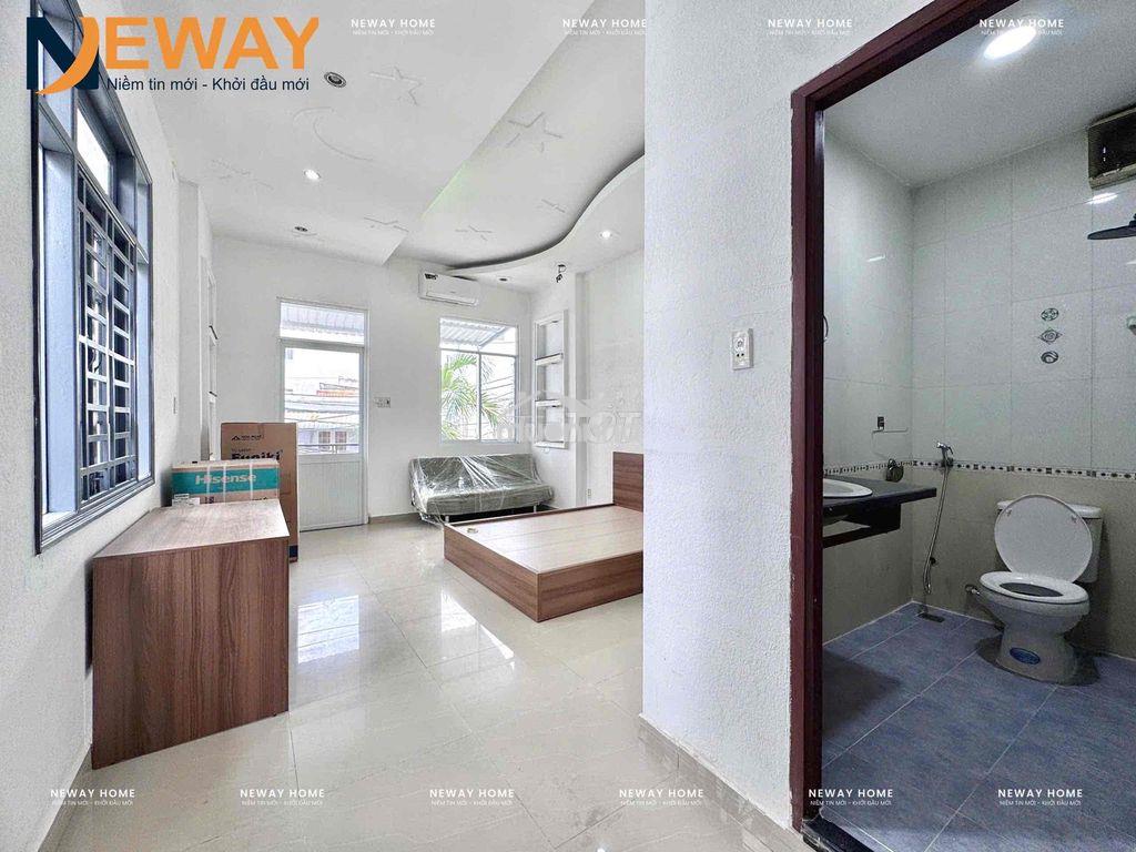 Cho thuê studio tách bếp, sân thượng riêng full nội thất, nhà mới tinh - 2