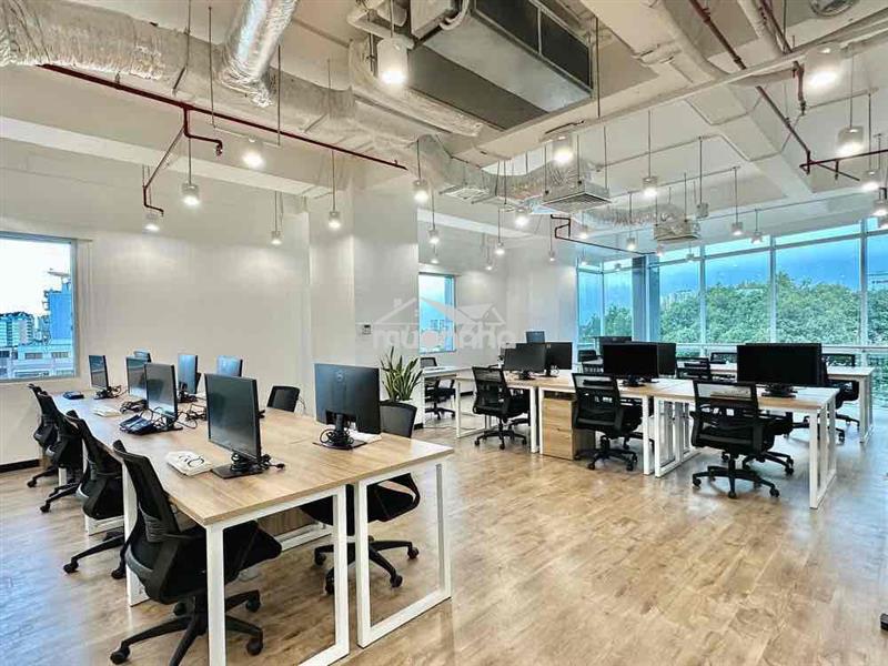 Cho thuê văn phòng mặt tiền đường quang trung ngang 10m * 8m