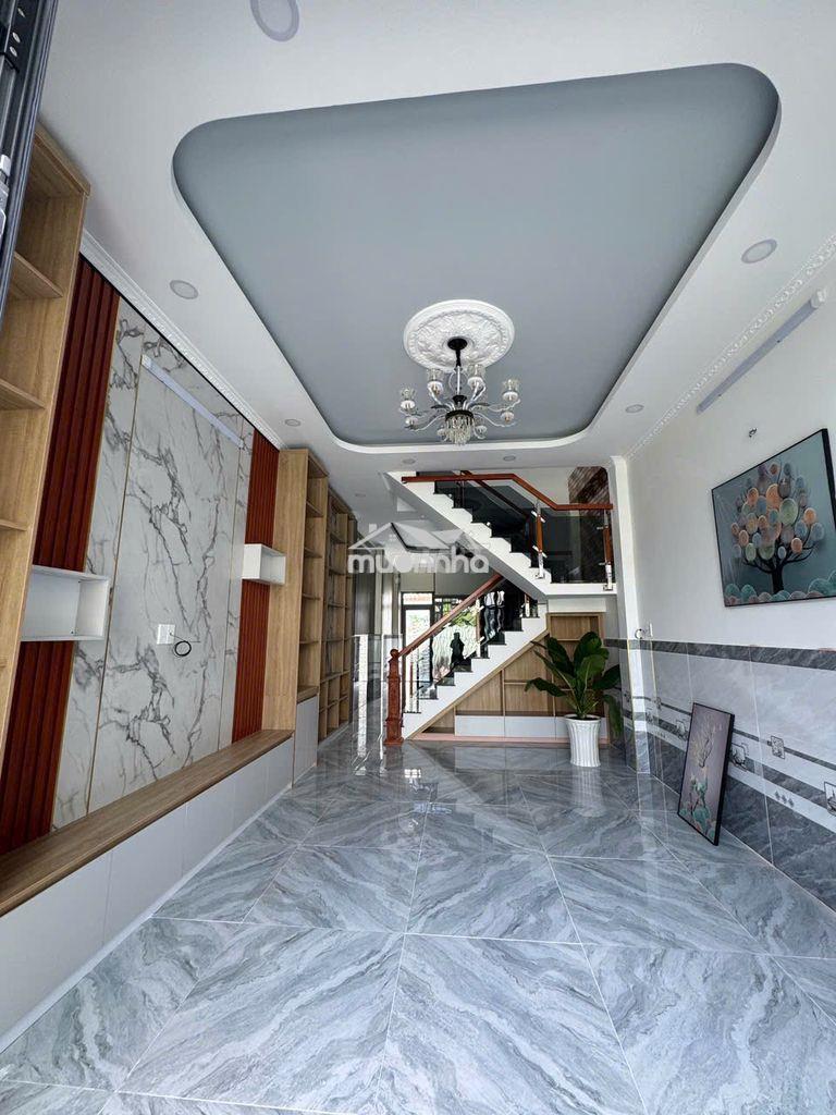 Bán nhà sổ hồng riêng mới xây 1 trệt 1 lầu , thới tam thôn, hóc môn  - 3