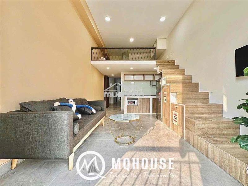 Cho thuê duplex-bancol-full nội thất-gần đại học hutech/uth/ftu...