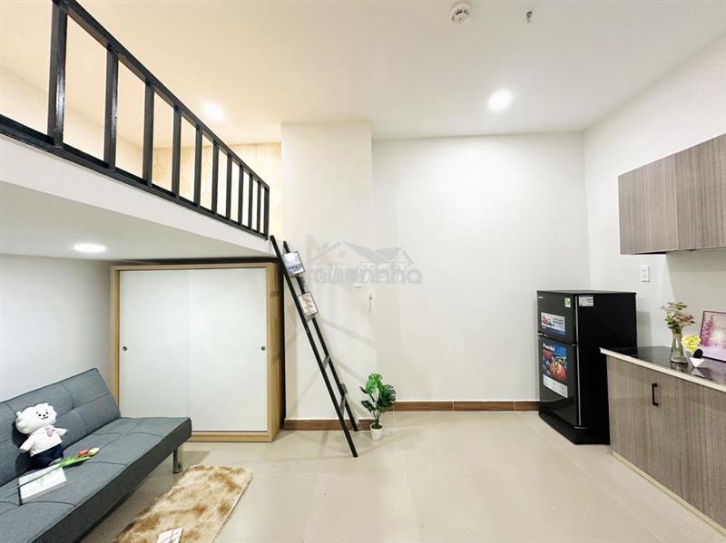 Phòng trọ có gác, bảo vệ 24/24, giờ giấc tự do, thang máy