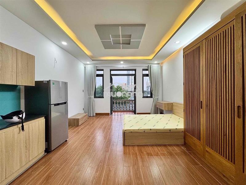 Cho thuê căn hộ mini có ban công đối diện lotte mart nguyễn văn lượng
