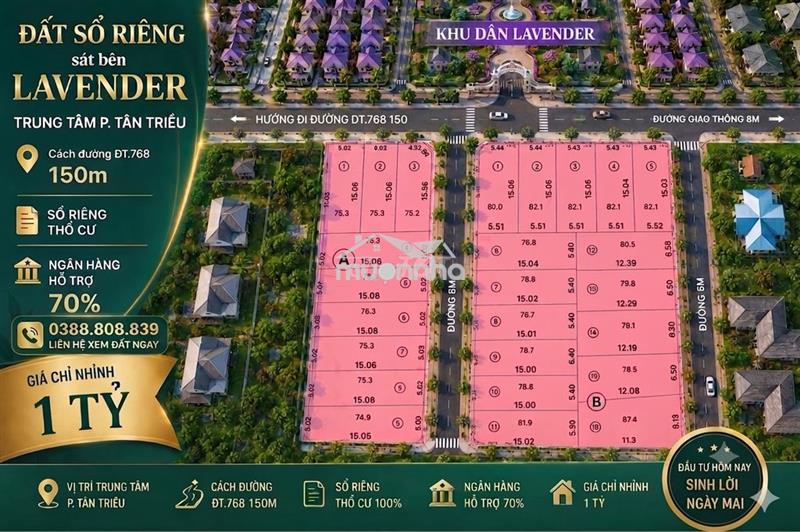 Đất nền cây quéo phường tân chiều