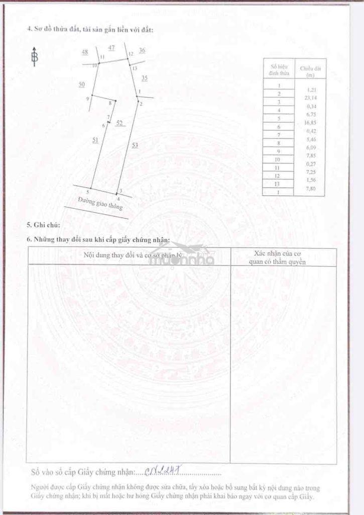 Bán 235 m2 đất full thổ cư khu giáo xứ bùi thái - 4