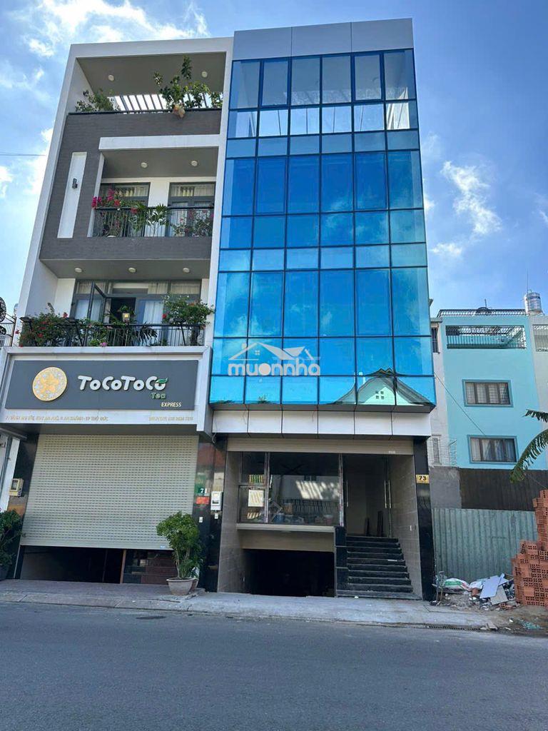 Cho thuê vp 5x20m, 1 hầm 3 lầu dtsd 350m2