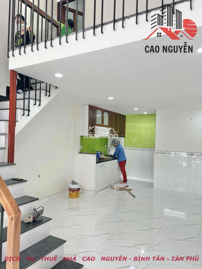 Nhà 4x12,5 1 trệt 1 lửng 1pn 2wc, đường số 9, bình hưng hoà