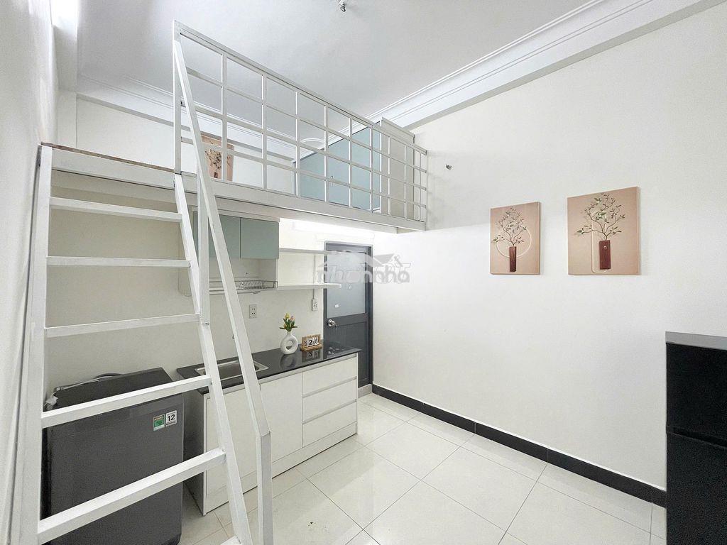 Phòng mới full nội thất khu etown cộng hoà. máy giặt riêng. ko phí dv - 4
