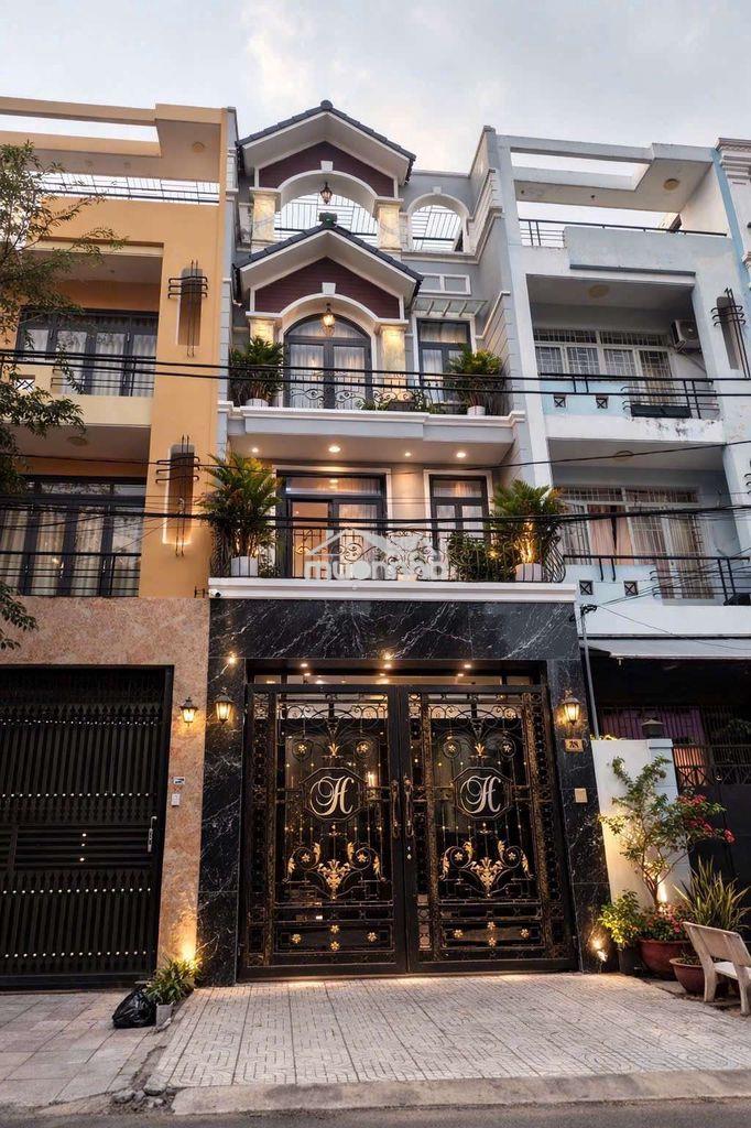 Cho thuê nhà full nội thất khu ao sen dt 5*20m