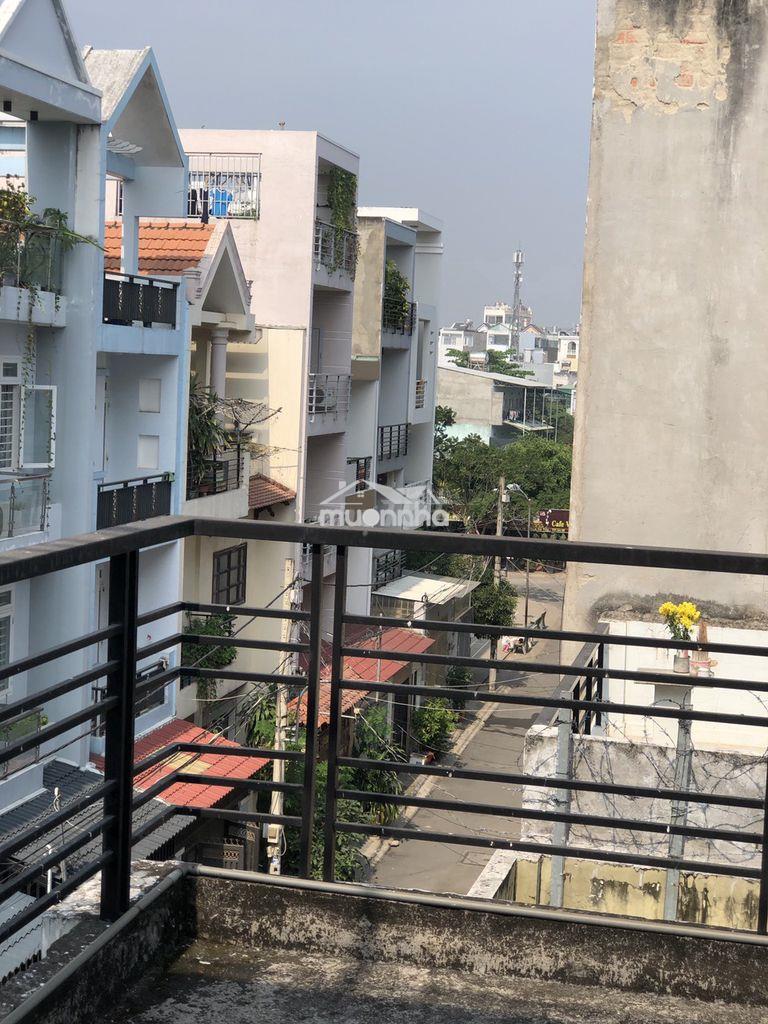 Bán nhà gần chợ an nhơn - khu cao tầng đường xe tải