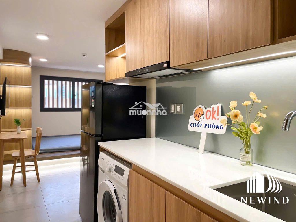 Chdv studio mới xây tối giản gần ngay lotte, tdtu, rmit rộng thoáng - 4