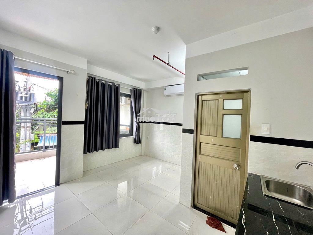 Studio máy lạnh, máy giặt riêng bancol ngay cổng sau cvpm quang trung - Ảnh 4