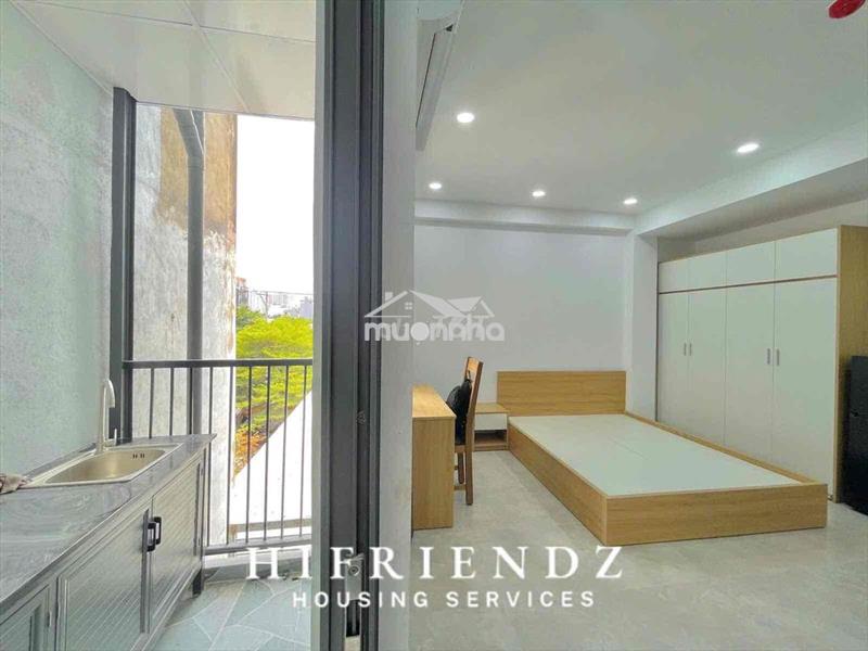 Căn hộ 40m2 full nội thất ban công máy giặt riêng nhà mới 100%