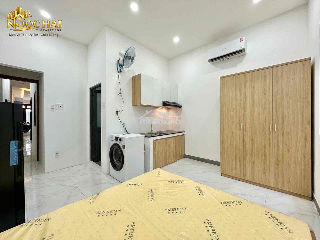 Studio cửa sổ trời full nt-máy giặt riêng ngay cv làng hoa_quang trung - 4
