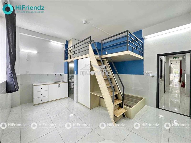 Cho thuê phòng duplex 2 không gian ngủ ngay đại học nttu, vlu, iuh