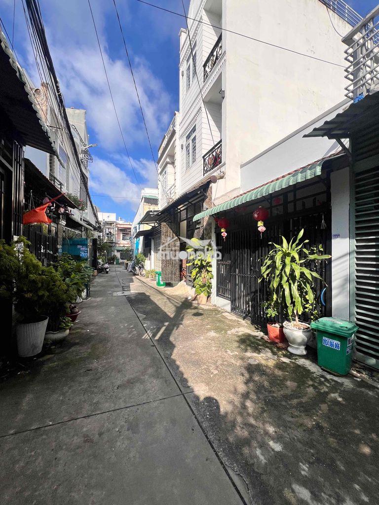 Nhà hẻm 5m thông-tô ký q12-40m2-2 tầng-nhỉnh 3 ty tl