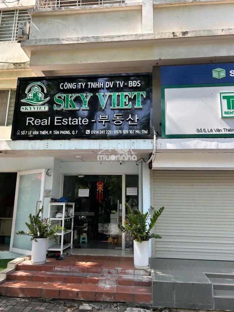 Cho thuê shophouse - hưng vượng 2