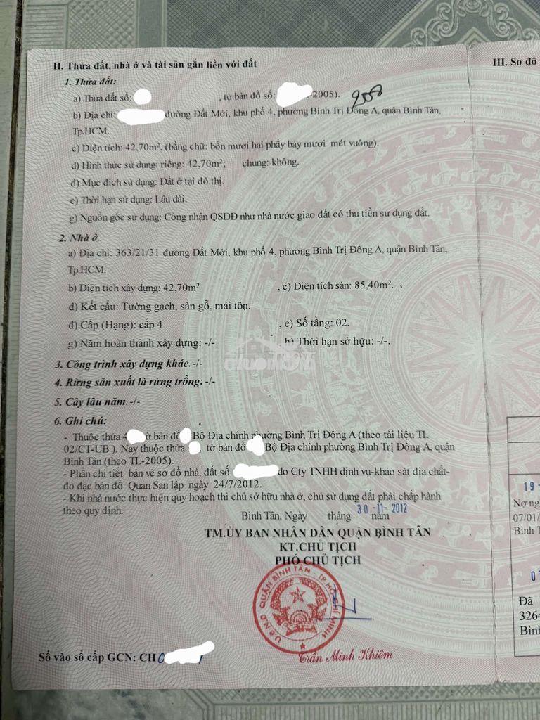 Đất mới xe hơi thông nhà mới dọn vào ở ngay , 3.9 tỷ tl - 2