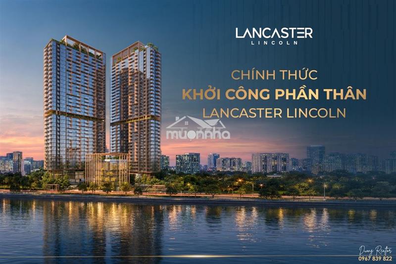 🔥Lancaster lincoln quận 4 chính thức nhận booking