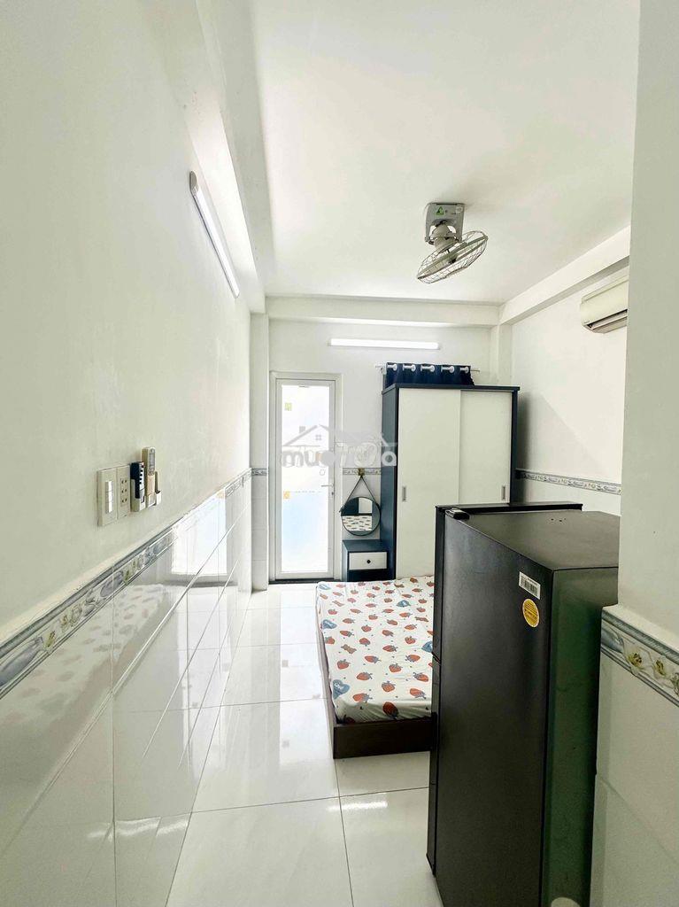Quận 10 cao thắng - stuido balcon full nội thất