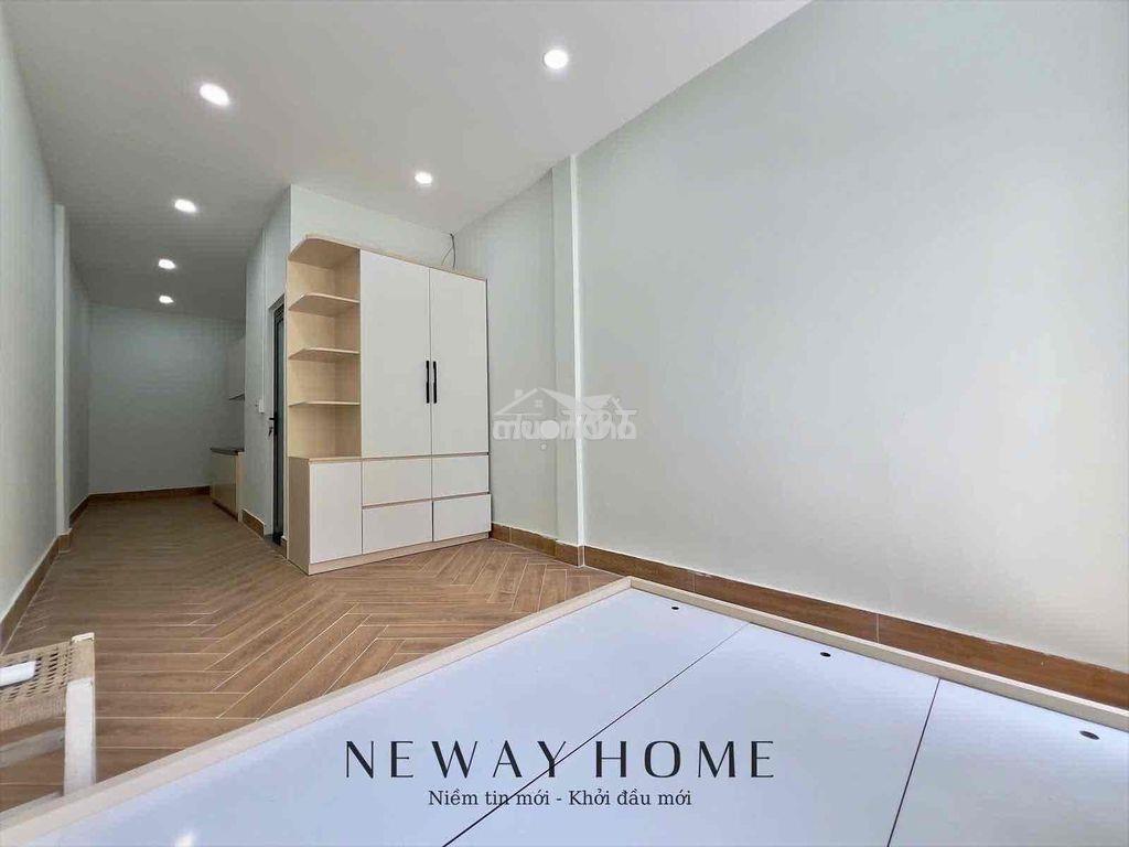 Studio bancon/cửa sổ tách bếp_nhà mới _full nội thất sát quận 1 - 4