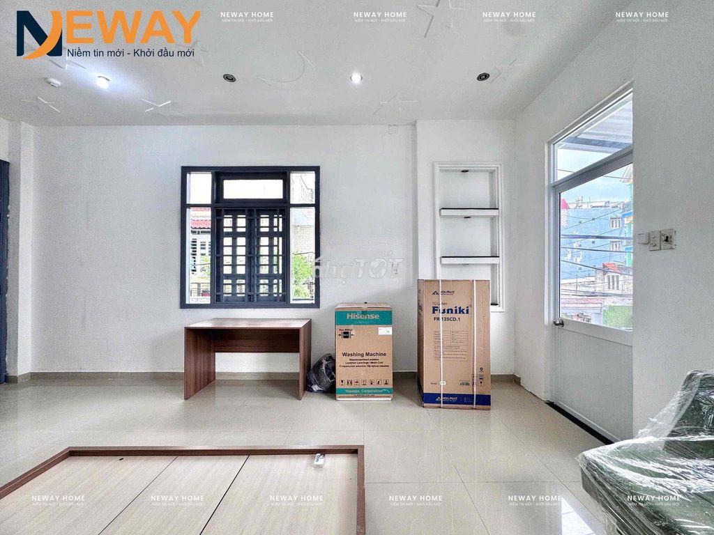 Cho thuê studio tách bếp, sân thượng riêng full nội thất, nhà mới tinh - 4