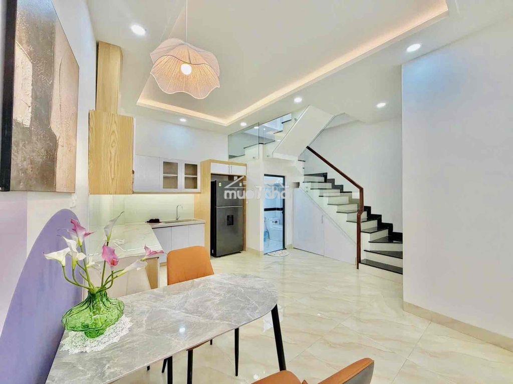 Giảm gấp 500tr - lê văn sỹ, 4 tầng có sân thượng, sd: 120m2, hẻm thông - 3