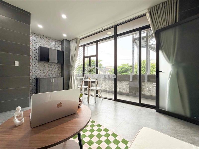 Căn hộ studio full nt new 100% - gần lotte mart gv