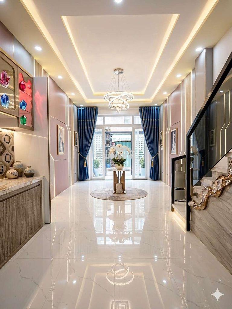 💥 Ngộp. 5 x 13. 2 lầu. nở hậu. đường 4m. khu tên lửa. gần aeon. bt