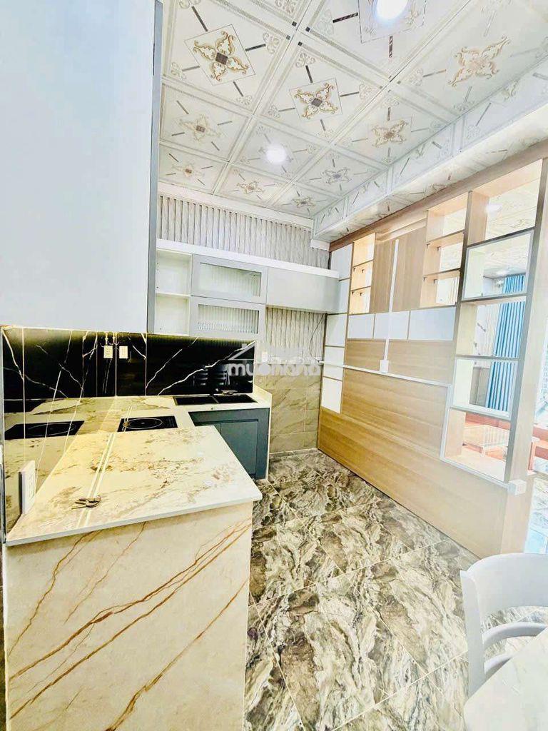 Nhà nguyên căn 40m2, mới xây, ốp đá nguyên nhà, full nội thất, ht phát - 4