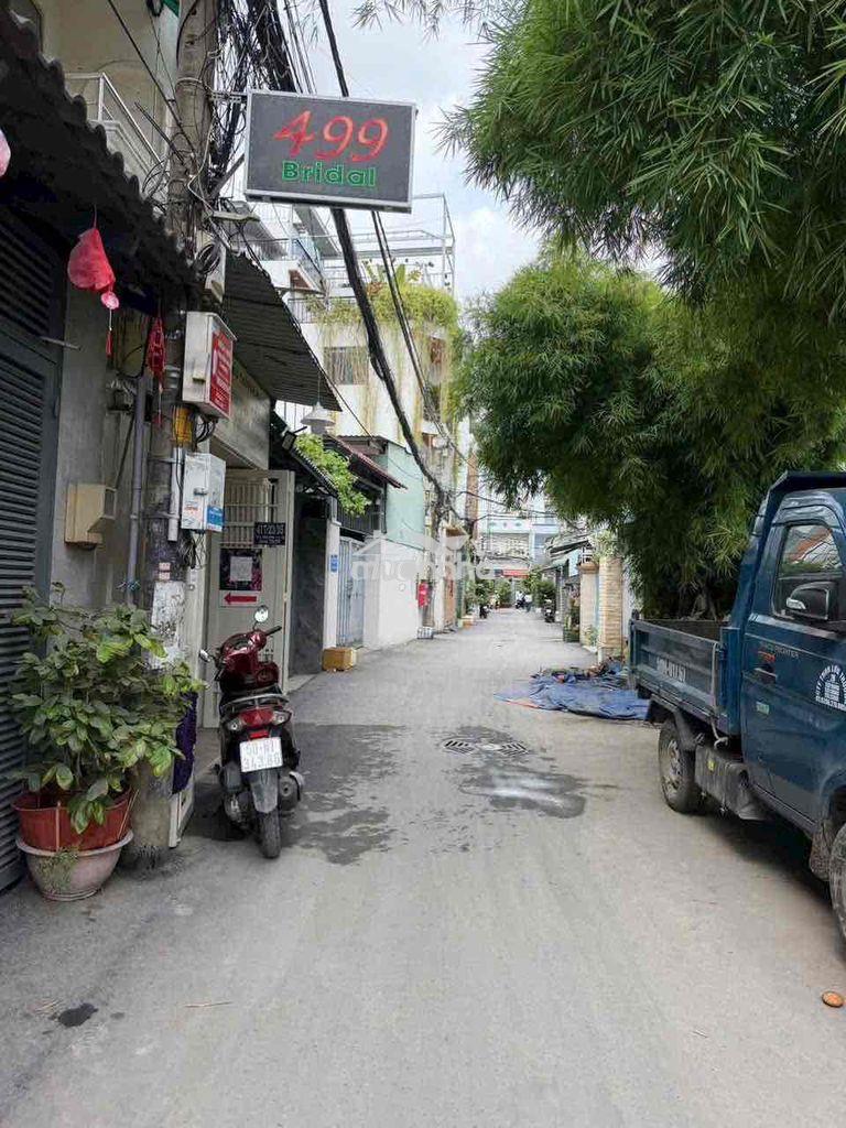 Bán  đất tặng nhà 3 tấm hẻm xe 📍 địa chỉ: 417/49 quang trung phư - 3
