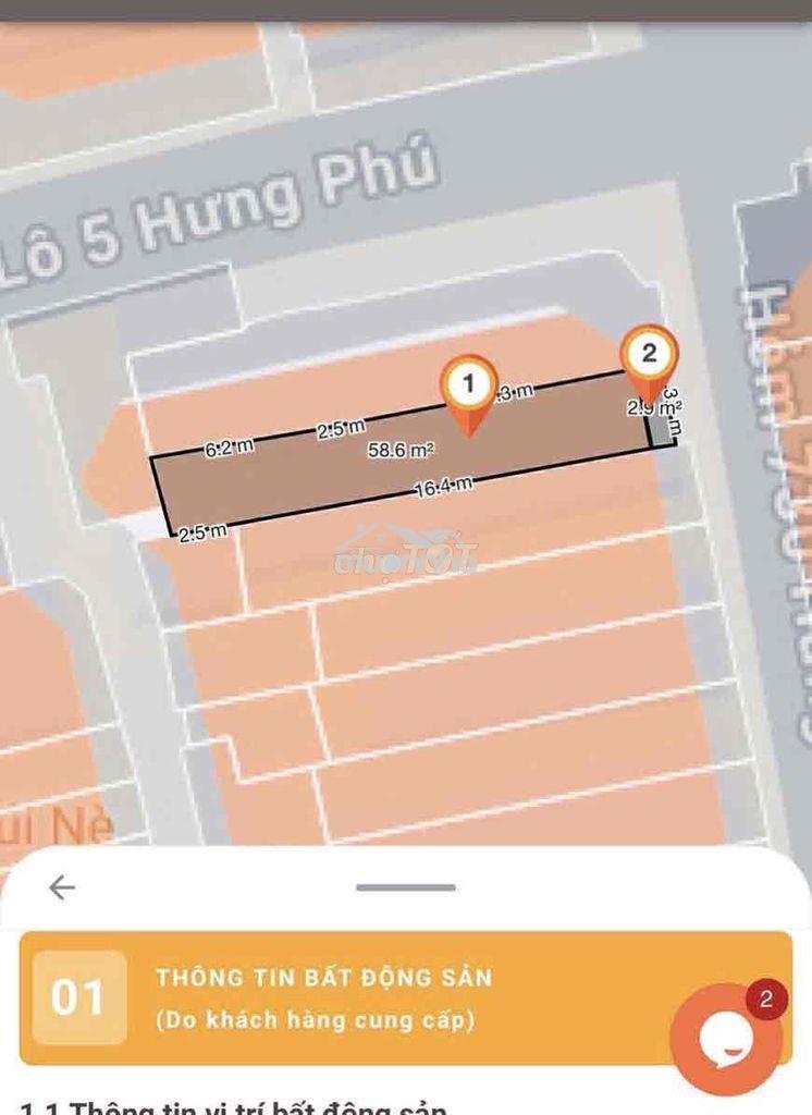 🛑 Nhà hẻm thông 4m,  khu nhà lô hưng phú (3x20m), 4 tầng - 2