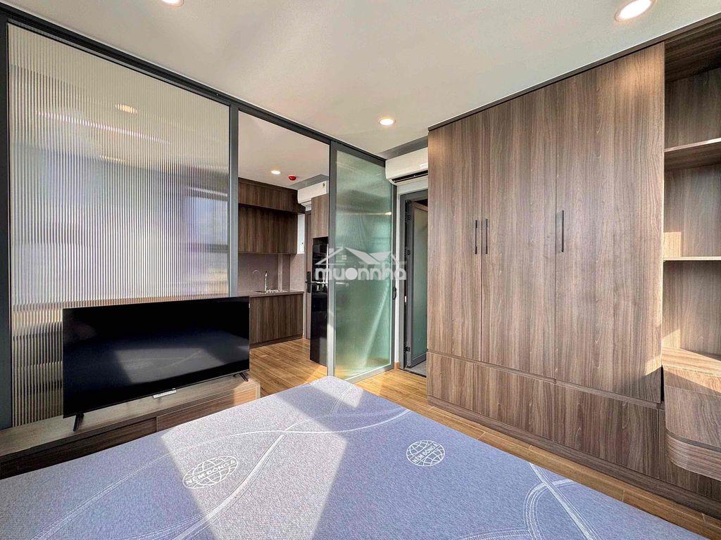 Căn hộ 1pn 40m2 | cửa sổ thoáng | âu cơ, nội thất cao cấp, chỉ 9tr - 4