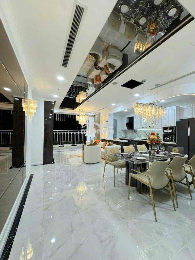 Cho thuê gấp cc 4pn + 3wc tại vinhomes central park, 160m2, 60 triệu v - 4